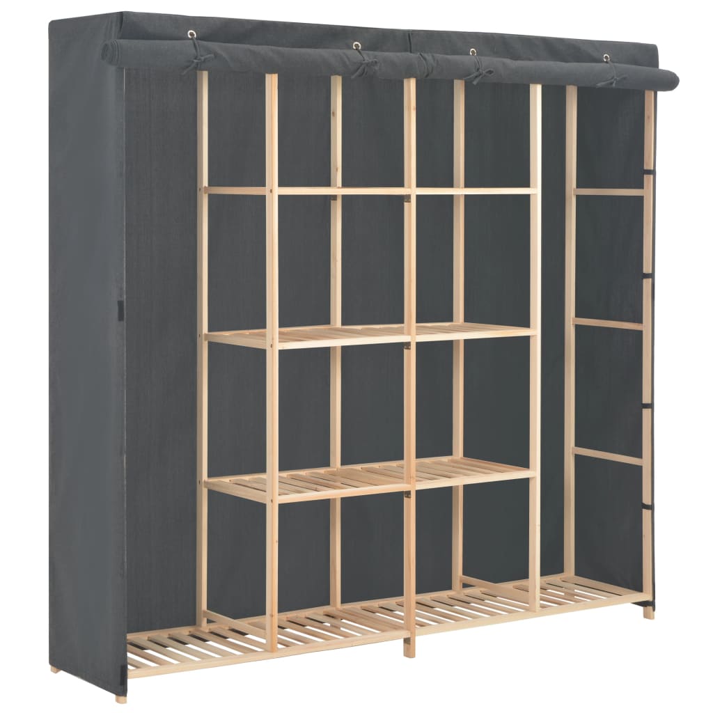 Wardrobe 173X40X170 Cm Fabric