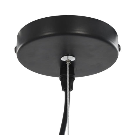 Ceiling Lamps 2 Pcs Black And Gold Semi-Spherical E27