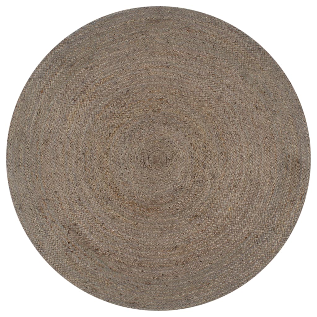 Handmade Rug Jute Round