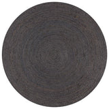 Handmade Rug Jute Round
