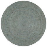 Handmade Rug Jute Round