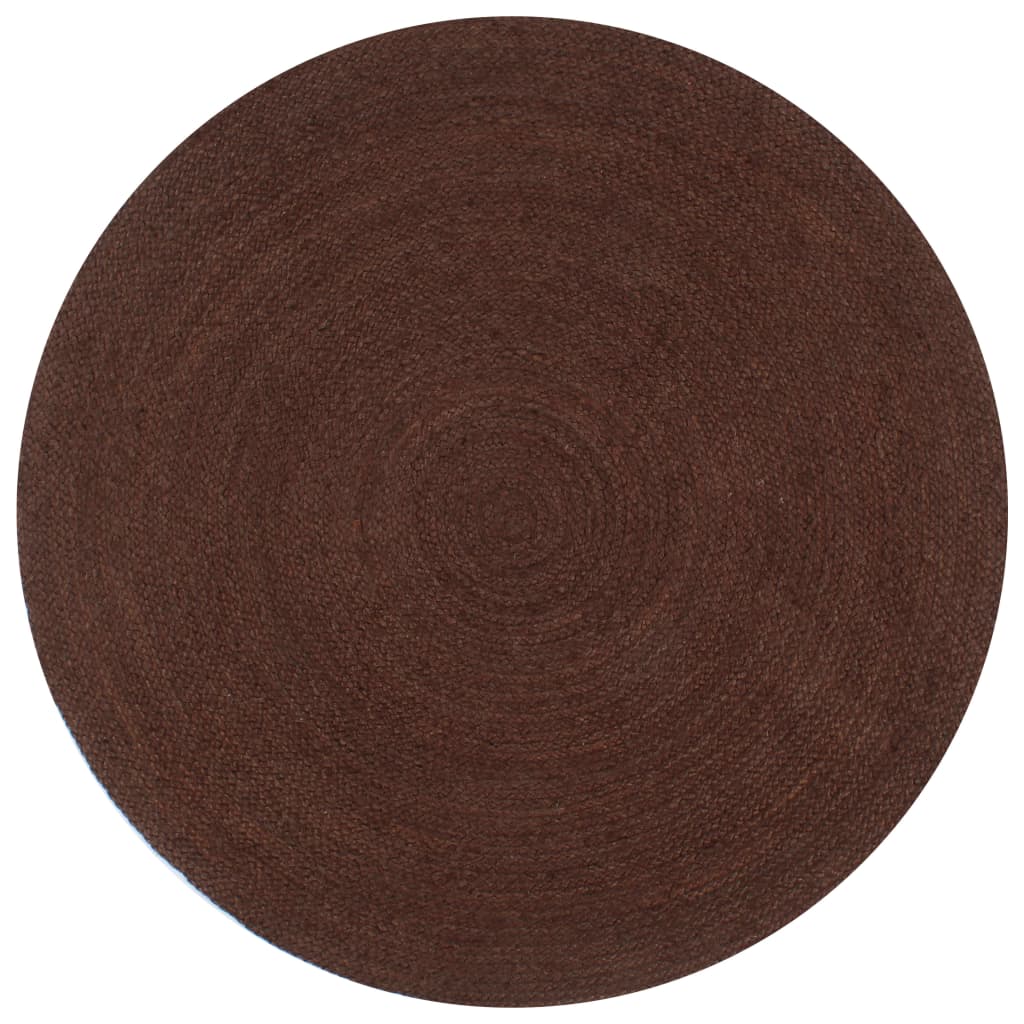 Handmade Rug Jute Round