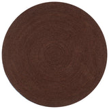 Handmade Rug Jute Round