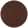 Handmade Rug Jute Round