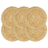 Placemats 4 Pcs Plain 38 Cm Round