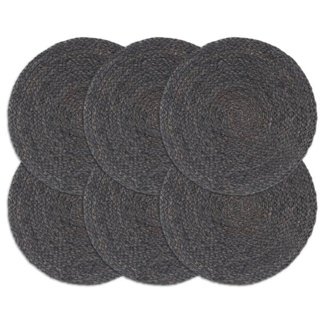 Placemats 4 Pcs Plain 38 Cm Round