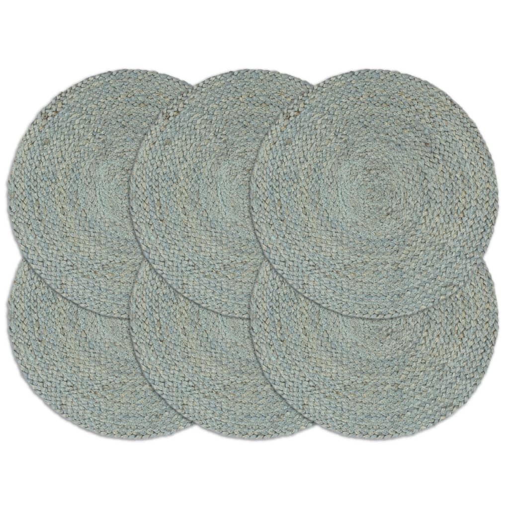 Placemats 4 Pcs Plain 38 Cm Round