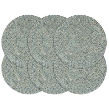Placemats 4 Pcs Plain 38 Cm Round