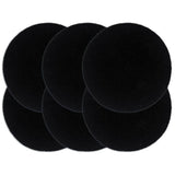 Placemats 4 Pcs Plain 38 Cm Round