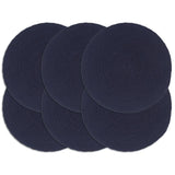 Placemats 4 Pcs Plain 38 Cm Round