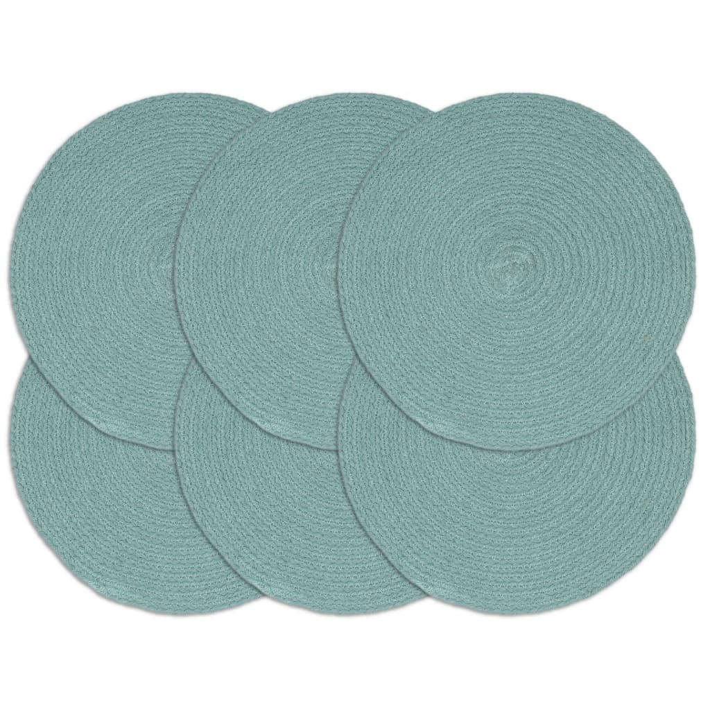 Placemats 4 Pcs Plain 38 Cm Round