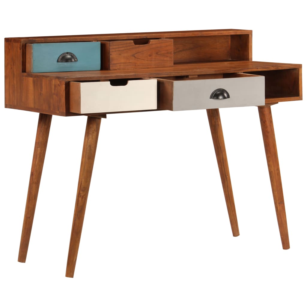 Writing Desk 110X50X90 Cm Solid Acacia Wood
