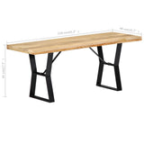 Bench Solid Mango Wood