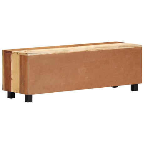 Tv Cabinet 100X30X33 Cm Solid Reclaimed Wood