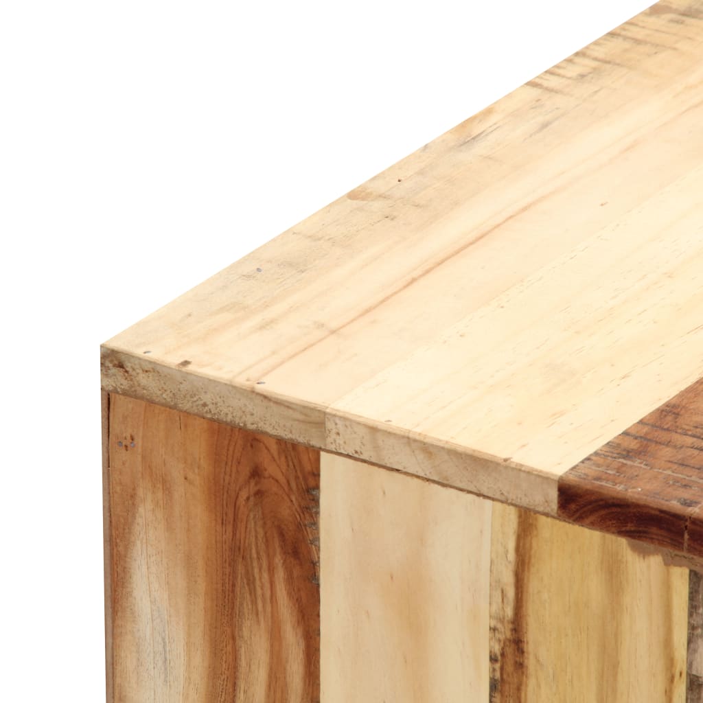 Tv Cabinet 100X30X33 Cm Solid Reclaimed Wood