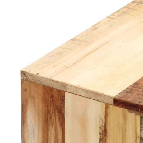 Tv Cabinet 100X30X33 Cm Solid Reclaimed Wood