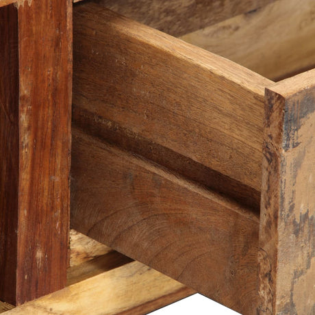 Tv Cabinet 100X30X33 Cm Solid Reclaimed Wood