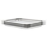 Gastronorm Containers 2 Pcs Gn 1/1 150 Mm Stainless Steel