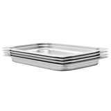 Gastronorm Containers 2 Pcs Gn 1/1 150 Mm Stainless Steel