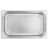 Gastronorm Containers 2 Pcs Gn 1/1 150 Mm Stainless Steel