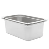 Gastronorm Containers 2 Pcs Gn 1/1 150 Mm Stainless Steel