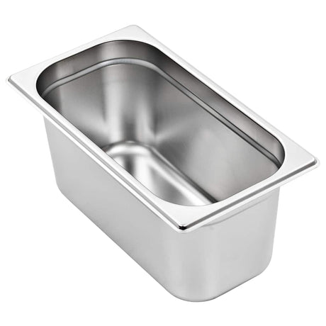 Gastronorm Containers 4 Pcs Gn 1/3 150 Mm Stainless Steel