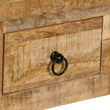 Coffee Table 90X45X35 Cm Solid Mango Wood