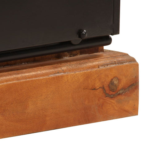 Tv Cabinet 110X30X45 Cm Solid Reclaimed Wood