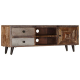Tv Cabinet 118X30X40 Cm Solid Mango Wood