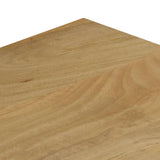 Coffee Table 100X50X35 Cm Solid Mango Wood And Steel