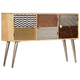 Sideboard 120X30X75 Cm Solid Mango Wood
