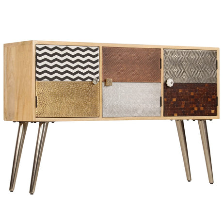 Sideboard 120X30X75 Cm Solid Mango Wood