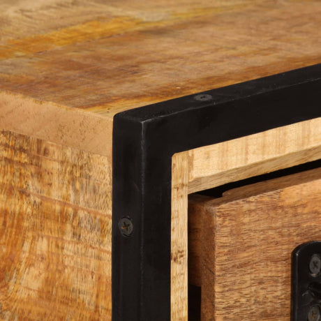 Tv Cabinet With Drawers 120X30X40 Cm Solid Mango Wood