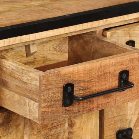 Tv Cabinet With Drawers 120X30X40 Cm Solid Mango Wood