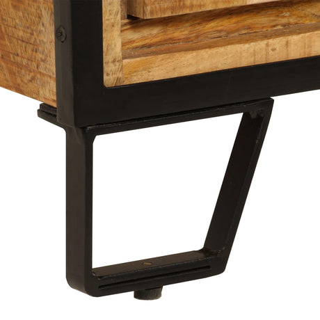 Tv Cabinet With Drawers 120X30X40 Cm Solid Mango Wood