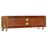 Tv Cabinet 120X30X36 Cm Solid Reclaimed Wood