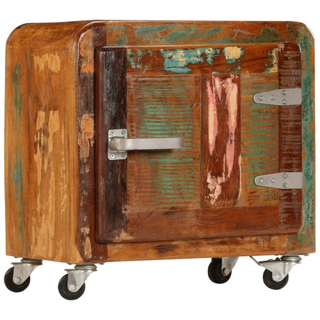 Bedside Cabinet 50X30X50 Cm Solid Reclaimed Wood