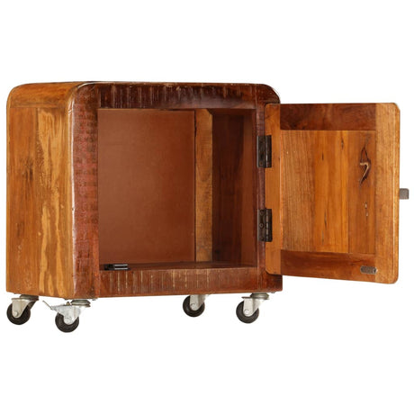 Bedside Cabinet 50X30X50 Cm Solid Reclaimed Wood