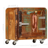 Bedside Cabinet 50X30X50 Cm Solid Reclaimed Wood