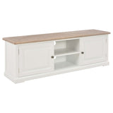 Tv Cabinet White 120X30X40 Cm Wood