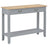 Console Table White 110X35X80 Cm Wood