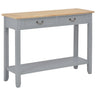 Console Table White 110X35X80 Cm Wood