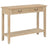 Console Table White 110X35X80 Cm Wood