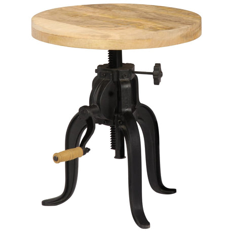 Side Table 45X (45-62) Cm And Cast Iron