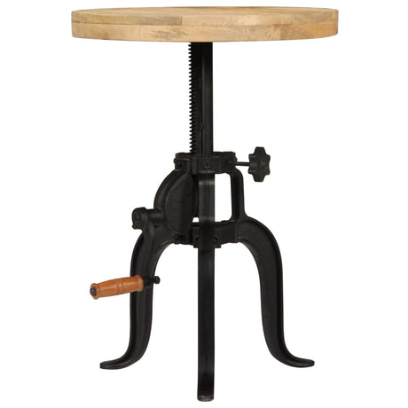 Side Table 45X (45-62) Cm And Cast Iron