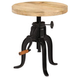 Side Table 45X (45-62) Cm And Cast Iron