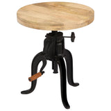 Side Table 45X (45-62) Cm And Cast Iron