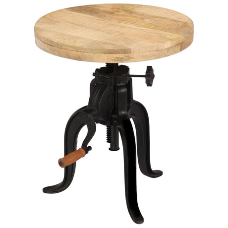 Side Table 45X (45-62) Cm And Cast Iron