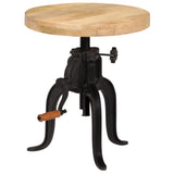Side Table 45X (45-62) Cm And Cast Iron