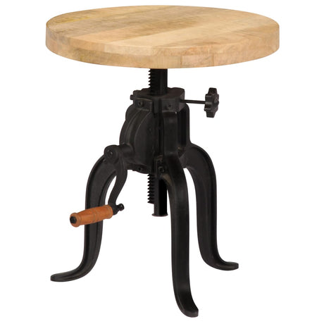 Side Table 45X (45-62) Cm And Cast Iron